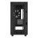 DeepCool CH370 Tempered Glass MicroATX Gaming PC Case with 1 x Fan - Black