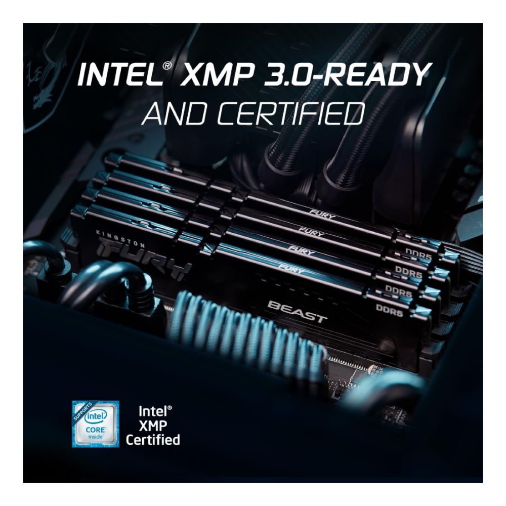 メモリー KINGSTON FURY KF560C36BBEAK2-32 DDR6000 Kingston FURY Beast 32GB 6000MHz DDR5 Desktop RAM