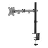 Neomounts FPMA-D550BLACK 10-32" Full Motion Desk Mount Clamp & Grommet Single Monitor Arm - Black