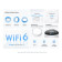 TP-Link Deco X50-PoE (1-PACK) AX3000 Wireless Dual-Band Multi-Gig Whole Home Mesh WiFi 6 System with PoE