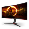 AOC G2 CU34XP/BK 34" Curved UltraWide Quad HD 180Hz 1ms Height Adjustable Gaming Monitor