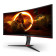 AOC G2 CU34XP/BK 34" Curved UltraWide Quad HD 180Hz 1ms Height Adjustable Gaming Monitor