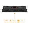AOC G4 Q27G4ZD 27" Fast IPS Quad HD 240Hz 0.3ms G-Sync compatible Height Adjustable Gaming Monitor