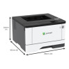 Lexmark MS331dn 600 x 600 dpi A4 Mono Laser Printer