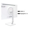 Acer CE270UX 27" QD-OLED Quad HD 240Hz 0.03ms height adjustable monitor with speakers