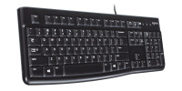 Logitech K120 Wired USB QWERTY UK English Layout Keyboard
