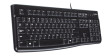 Logitech K120 Wired USB QWERTY UK English Layout Keyboard