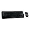 Microsoft 850 RF Wireless QWERTY UK Layout Keyboard Black with Mouse