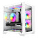 GameMax Infinity Mini microATX PC White Gaming PC Case - White