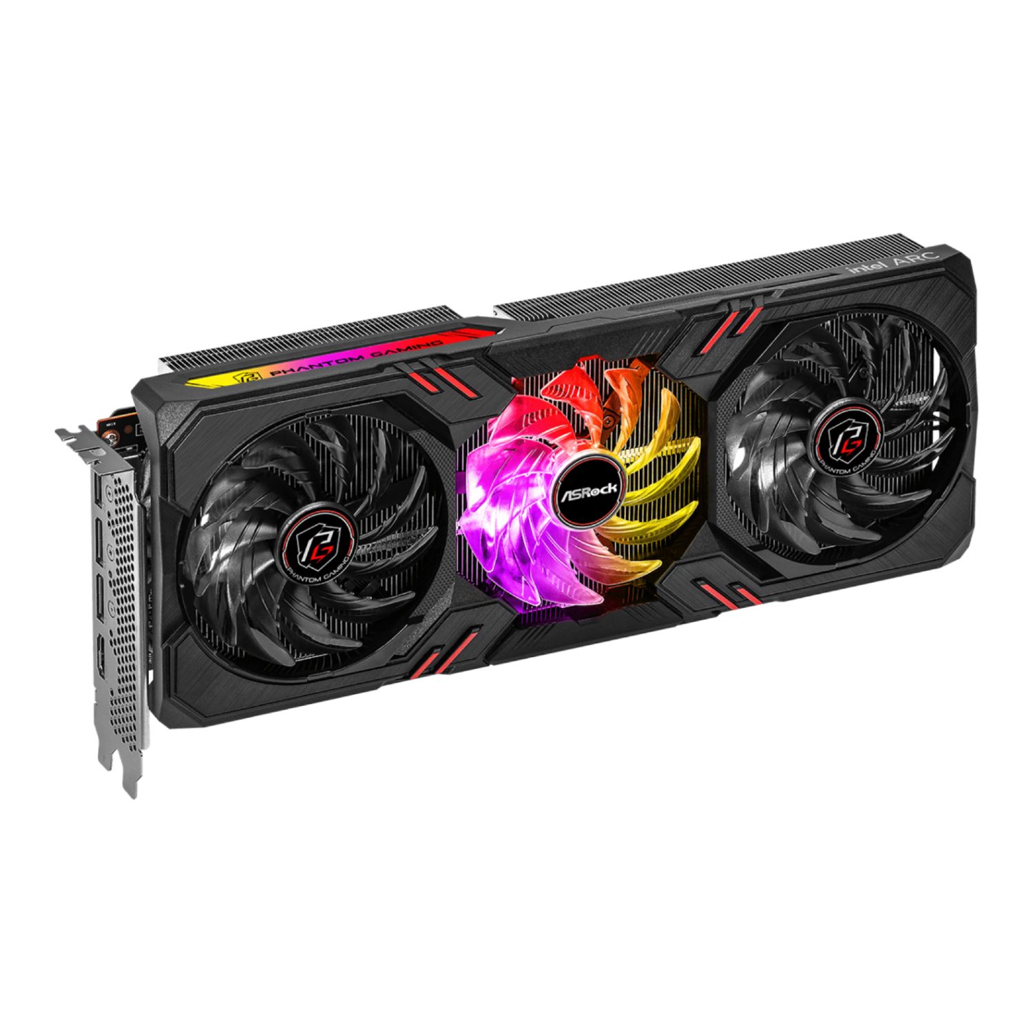 ASRock Intel Arc A770 Phantom 16GB OC GPU - Black