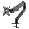 Neomounts FPMA-D650BLACK 17-27" Coil Spring Full Motion Desk Mount Single Monitor Arm - Black
