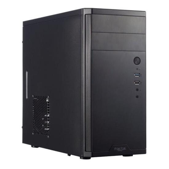 Fractal Design CORE 1100 Mini micro ATX Mini Tower Case with sleek aluminium finish.
