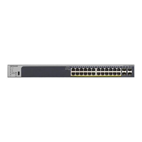 Netgear GS728TP 24-Port Gigabit PoE+ 4x SFP Smart Managed Switch
