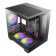 Antec CX60M ARGB Tempered Glass Mini Tower Gaming PC Case - Black