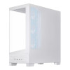 ASUS A31 PLUS TG ARGB Tempared Glass Mid Tower Gaming PC Case - White