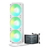 TRYX PANORAMA 360mm ARGB 3D Amoled AIO Liquid CPU Cooler - White