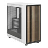 Refurbished - Fractal Design North XL Full Tower Tempered Glass PC Case Chalk White Clear Tint