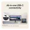 LG UltraWide U6 34U640B-B 34" Quad HD VA 144Hz 5ms USB-C Height Adjustable Curved Monitor