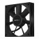 DeepCool CH370 Tempered Glass MicroATX Gaming PC Case with 1 x Fan - Black