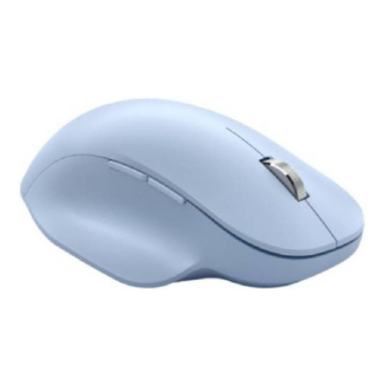 Microsoft Mouse in pastel blue colour - left view