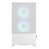 Fractal Design Pop Mini Air RGB White microATX Mini Tower Tempered Glass PC Case