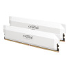 Crucial Pro Overclock White 32GB (2 x 16GB) 6000 MHz DDR5 Desktop RAM