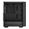 DeepCool 55 V4 C ATX Tempared Glass Mid Tower PC Case - Black