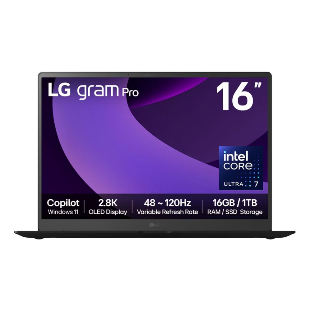 LG Gram Pro Core Ultra 7 225H 16GB RAM Windows 11 Laptop