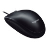 Logitech M90 Wired Ambidextrous USB Mouse - Black