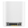 ASUS ExpertWiFi EBM68 WiFi 6 Tri-Band 1 Pack Router - White