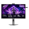AOC AGON AG276QSG2 27" Quad HD Fast IPS 360Hz 0.3ms NVIDIA G-Sync Pulsar Height Adjustable Gaming Monitor with Speakers