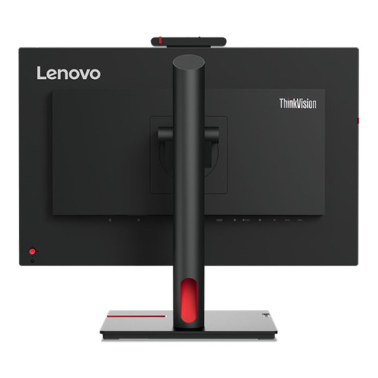Sleek black Lenovo ThinkVision T24mv-30 IPS monitor