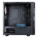 CiT Flash RGB Tempered Glass Micro ATX Gaming PC Case - Black