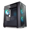Tecware Forge M2 Mini Tower Micro-ATX ARGB Gaming PC Case - Black