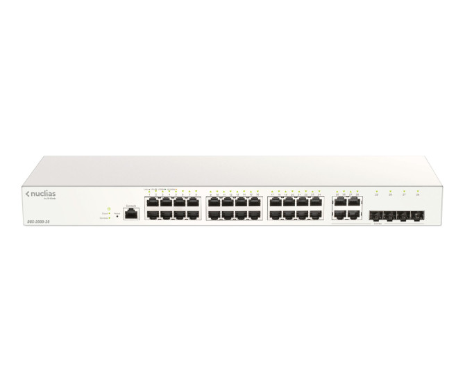 D-Link DBS-2000-28 Managed Network Switch with 28 ports
