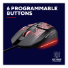 Trust GXT 113 Felox 6400 DPI Wired Optical Gaming Mouse - Black
