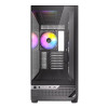 Antec C7 ARGB Tempered Glass Mid Tower Gaming PC Case - Black