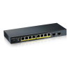 Zyxel GS1900-10HP-GB0102F Managed 8 x Gigabit Ethernet RJ45+SFP Ports Network Switch