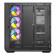 Antec C7 ARGB Tempered Glass Mid Tower Gaming PC Case - Black