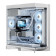 TRYX LUCA L70 Tempered Glass Mid Tower Gaming PC Case - White