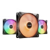 be quiet! Light Wings LX High Speed 120mm ARGB PWM Case Fan - Black Triple Pack