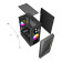 Vida Genesis Micro-ATX ARGB Tempered Glass Gaming PC Case - Black
