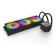Valkyrie V360 Lite 360 ARGB LCD Fluid Dynamic Bearing All-in-One Liquid Cooler - Black