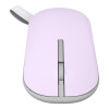 ASUS Marshmallow MD100 1600 DPI Wireless Optical Mouse - Lilac Purple w/ Brave Green Cover