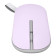 ASUS Marshmallow MD100 1600 DPI Wireless Optical Mouse - Lilac Purple w/ Brave Green Cover