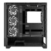Gamdias ATLAS P2 CG Mid Tower ATX Gaming PC Case with 4 x RGB Fans - Black