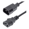 StarTech PXT1001M 1m Power Cord C14 to C13 Connectors Power Cable