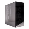 Arctic Xtender ARGB Mirror Tempered Glass w/ Vertical Mount Mid Tower PC Case - Black