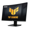 ASUS Tuf gaming VG24VQER 24 Inch Full HD 180 Hz AMD Freesync Anti Glare VA Curved Gaming Monitor Black