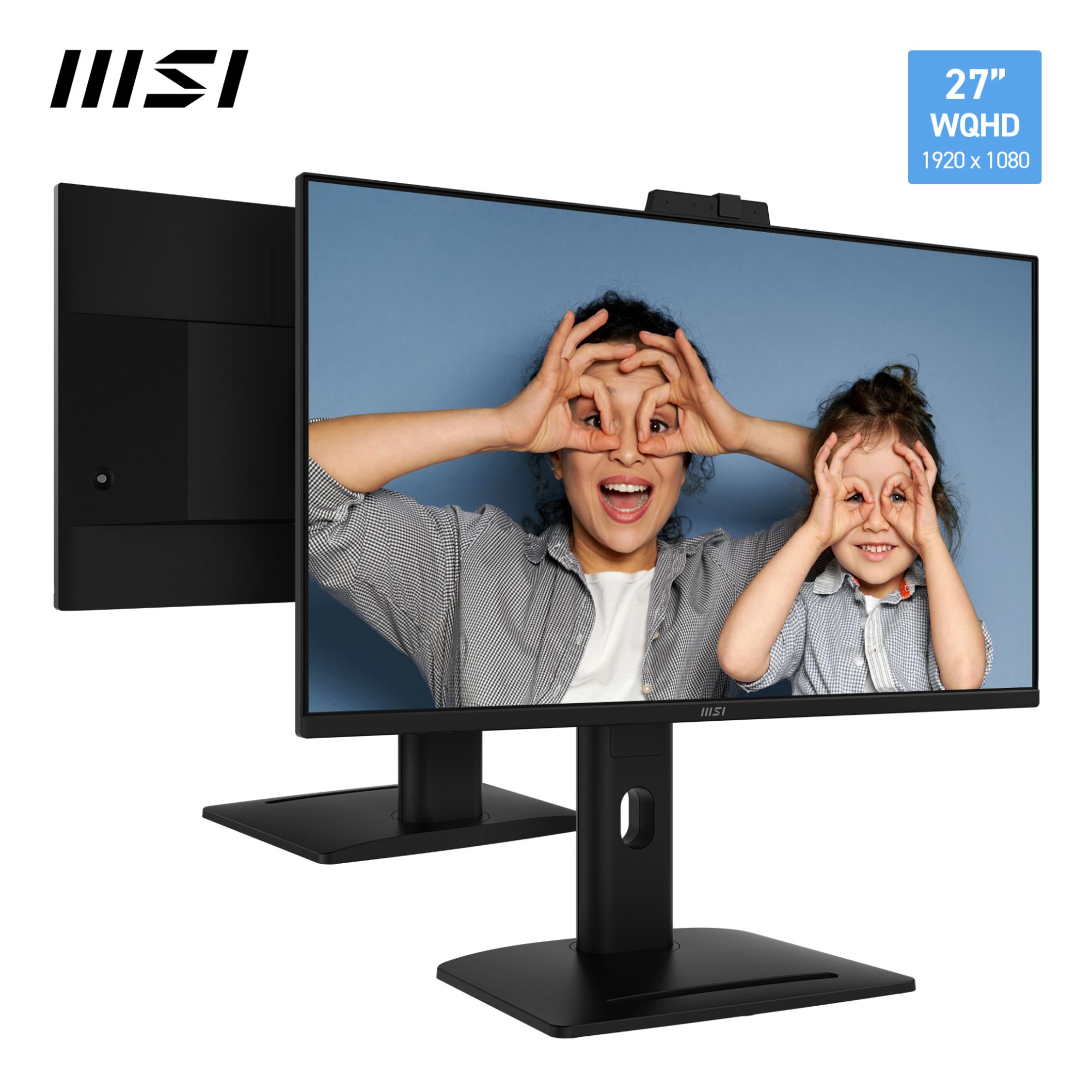 MSI PRO MP275QPDG 27 IPS QHD 100Hz USB-C Adjustable Monitor
